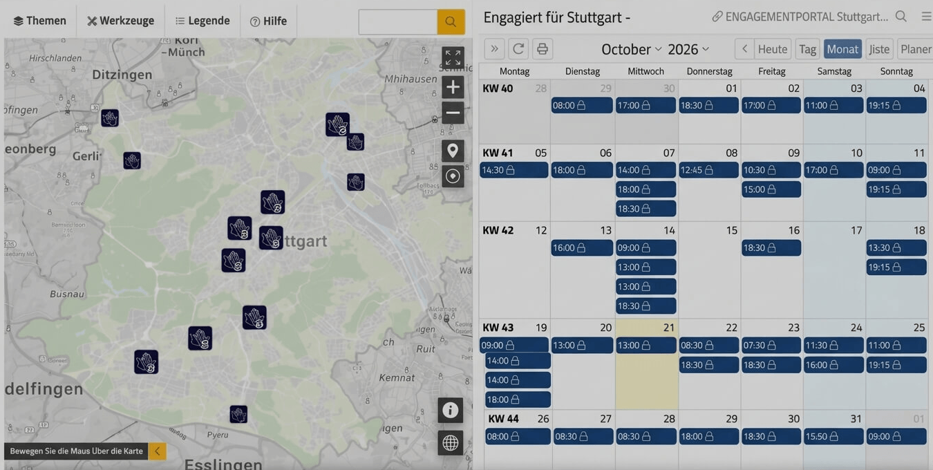 Landeshauptstadt Stuttgart Consent Overlay